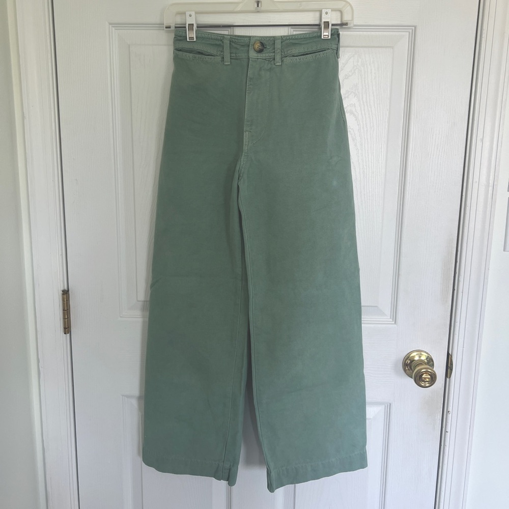 We The Free Patti High Rise Wide Leg Crop Pant